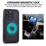 Dreikern-Mecha 360-Grad-Drehbarer Magnetischer Halter Handyhülle, für iPhone 12, für iPhone 12 Pro, für iPhone 11
