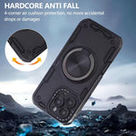 Dreikern-Mecha 360-Grad-Drehbarer Magnetischer Halter Handyhülle, für iPhone 12, für iPhone 12 Pro, für iPhone 11