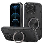 Dreikern-Mecha 360-Grad-Drehbarer Magnetischer Halter Handyhülle, für iPhone 12, für iPhone 12 Pro, für iPhone 11