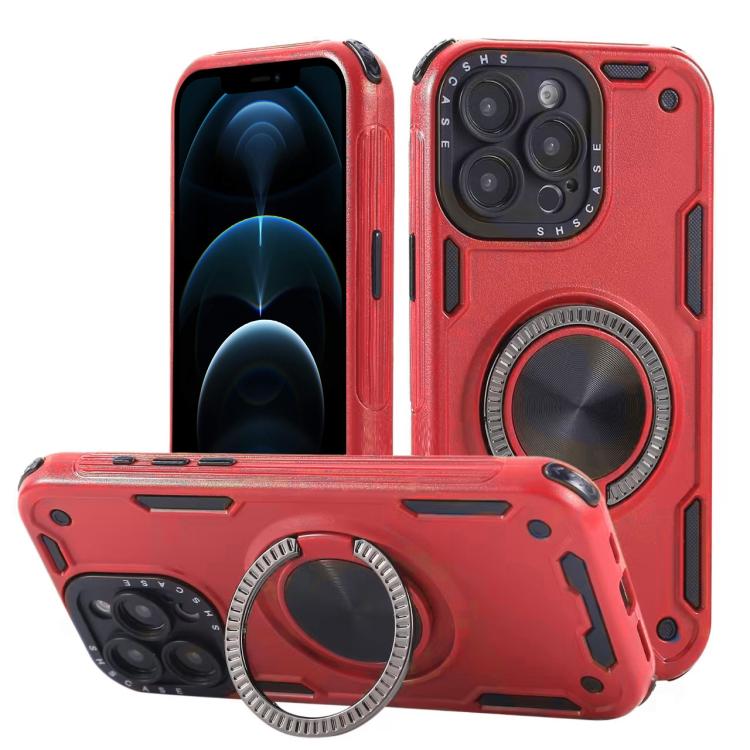 Dreikern-Mecha 360-Grad-Drehbarer Magnetischer Halter Handyhülle, für iPhone 12, für iPhone 12 Pro, für iPhone 11