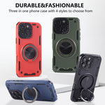 Dreikern-Mecha 360-Grad-Drehbarer Magnetischer Halter Handyhülle, für iPhone 12, für iPhone 12 Pro, für iPhone 11