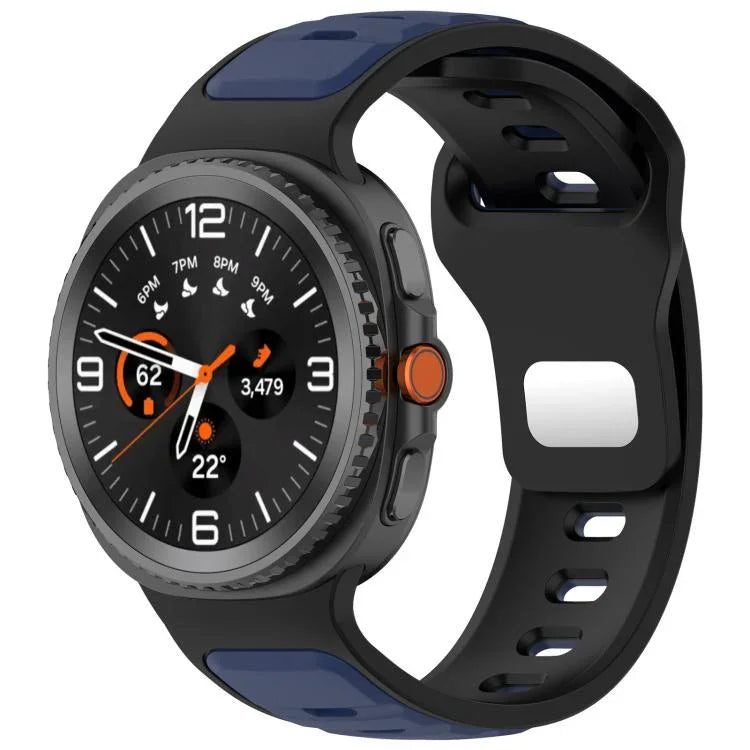xDfind Dual Color Silicone Watch Band, For Samsung Galaxy Watch8 / Wacth8 Classic
