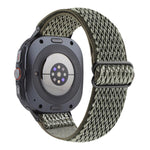 Nylon-Armband mit Wellenmuster, geflochten, für Samsung Galaxy Watch8 / Watch8 Classic