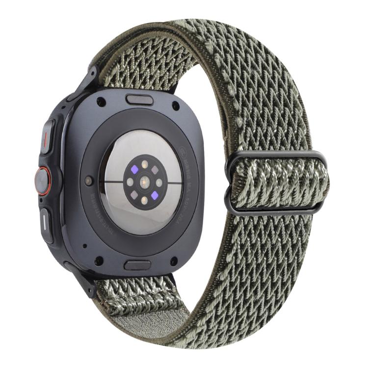 Nylon-Armband mit Wellenmuster, geflochten, für Samsung Galaxy Watch8 / Watch8 Classic