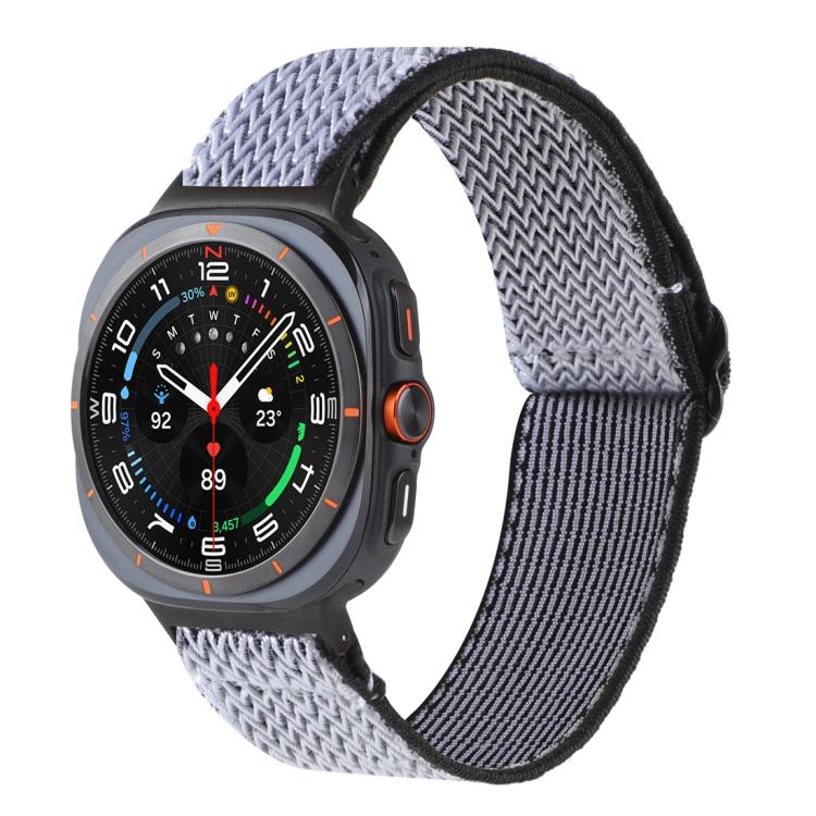 Nylon-Armband mit Wellenmuster, geflochten, für Samsung Galaxy Watch8 / Watch8 Classic