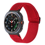 Nylon-Armband mit Wellenmuster, geflochten, für Samsung Galaxy Watch8 / Watch8 Classic