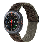 Nylon-Armband mit Wellenmuster, geflochten, für Samsung Galaxy Watch8 / Watch8 Classic