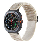 Nylon-Armband mit Wellenmuster, geflochten, für Samsung Galaxy Watch8 / Watch8 Classic