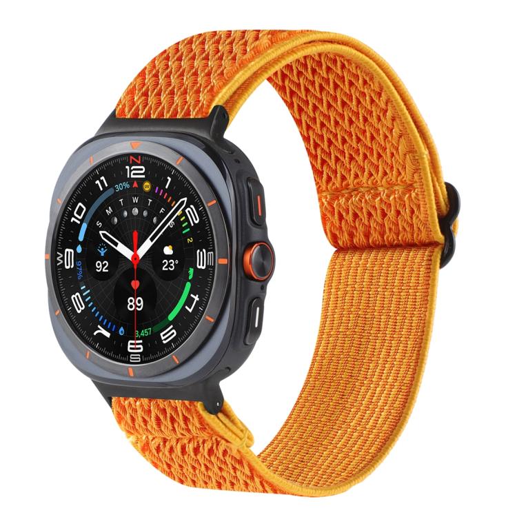 Nylon-Armband mit Wellenmuster, geflochten, für Samsung Galaxy Watch8 / Watch8 Classic