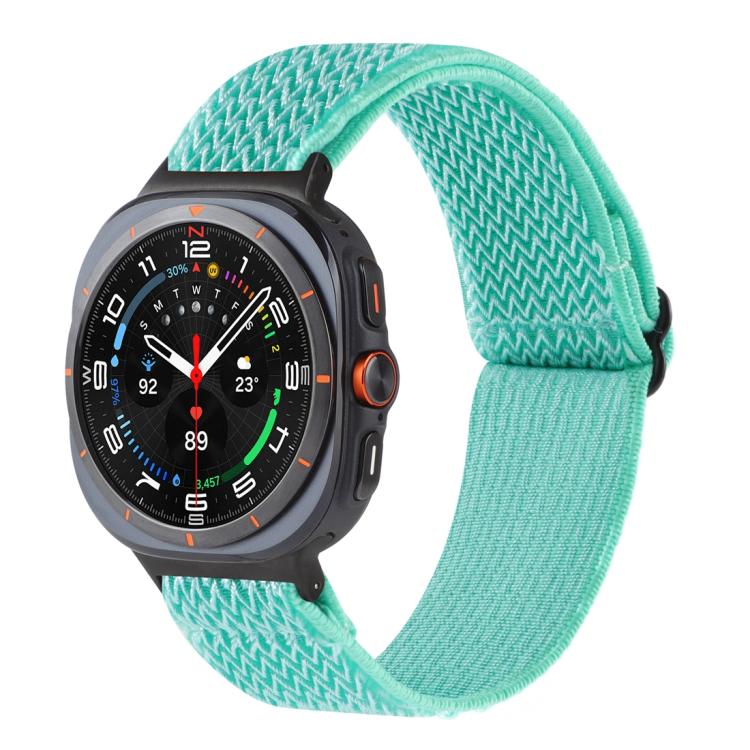 Nylon-Armband mit Wellenmuster, geflochten, für Samsung Galaxy Watch8 / Watch8 Classic