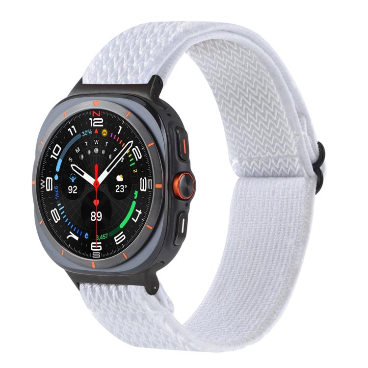 Nylon-Armband mit Wellenmuster, geflochten, für Samsung Galaxy Watch8 / Watch8 Classic