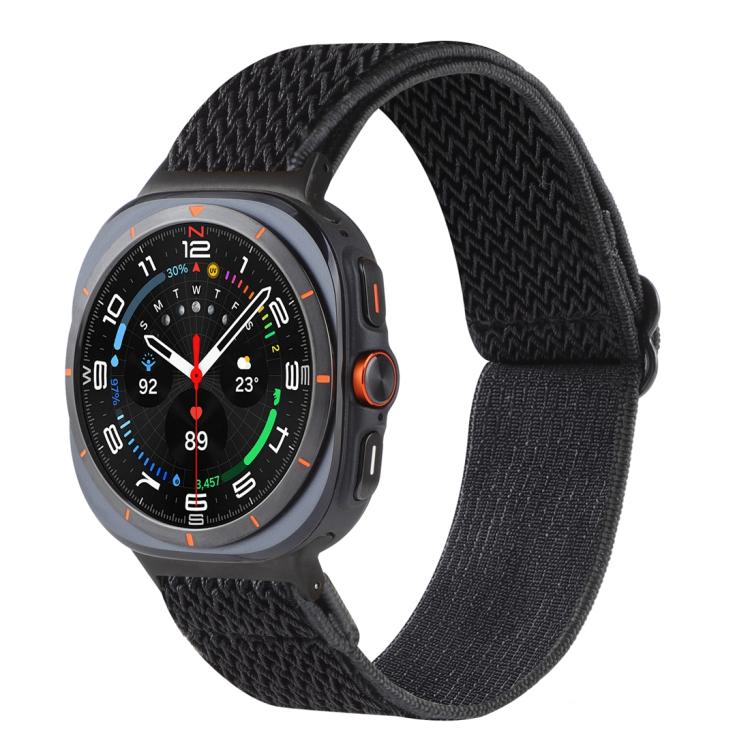 Nylon-Armband mit Wellenmuster, geflochten, für Samsung Galaxy Watch8 / Watch8 Classic
