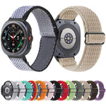 Nylon-Armband mit Wellenmuster, geflochten, für Samsung Galaxy Watch8 / Watch8 Classic