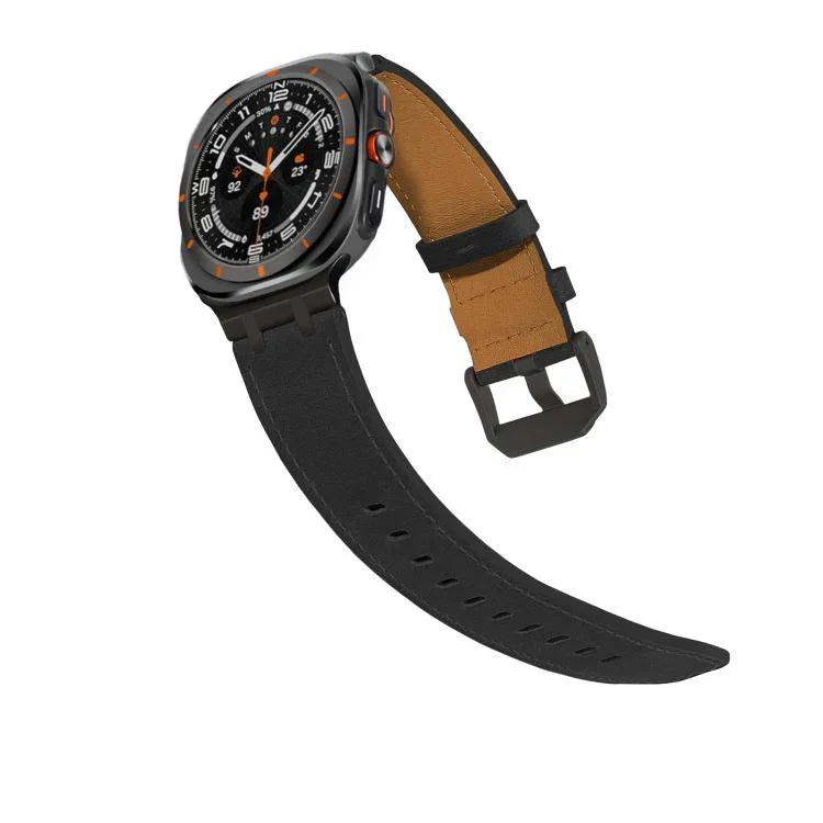 Uhrenarmband aus Crazy-Horse-Leder, für Samsung Galaxy Watch8 / Watch8 Classic