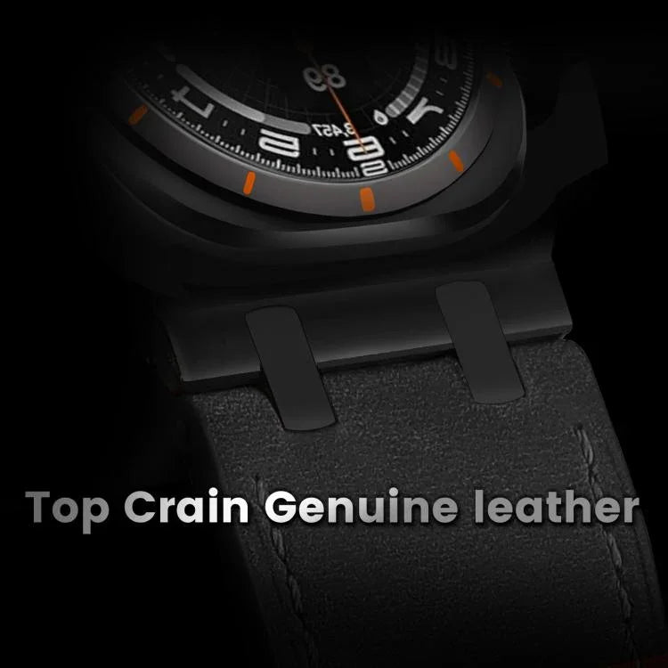 Uhrenarmband aus Crazy-Horse-Leder, für Samsung Galaxy Watch8 / Watch8 Classic