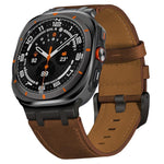 Uhrenarmband aus Crazy-Horse-Leder, für Samsung Galaxy Watch8 / Watch8 Classic