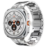 Schmetterlingsschnalle Titanlegierung Uhrenarmband, für Samsung Galaxy Watch8 / Watch8 Classic