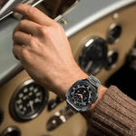 Schmetterlingsschnalle Titanlegierung Uhrenarmband, für Samsung Galaxy Watch8 / Watch8 Classic