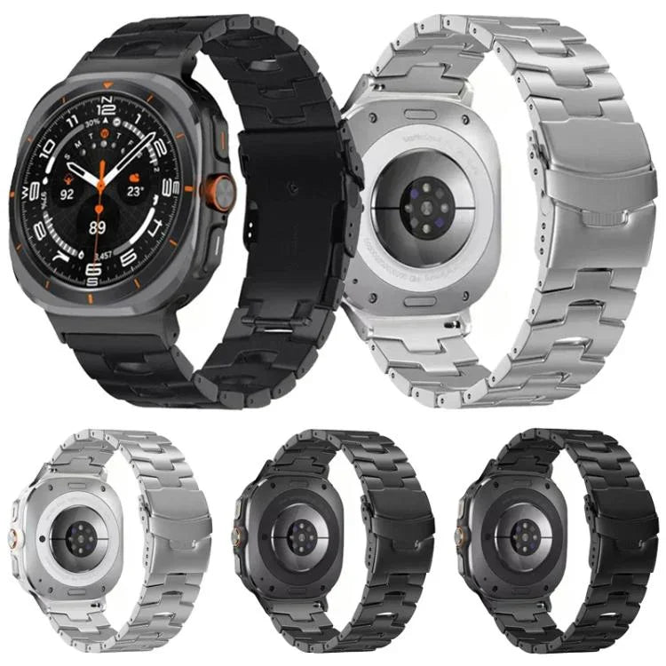 Sicherheitsverschluss-Uhrenarmband aus Titanlegierung, für Samsung Galaxy Watch8 / Watch8 Classic