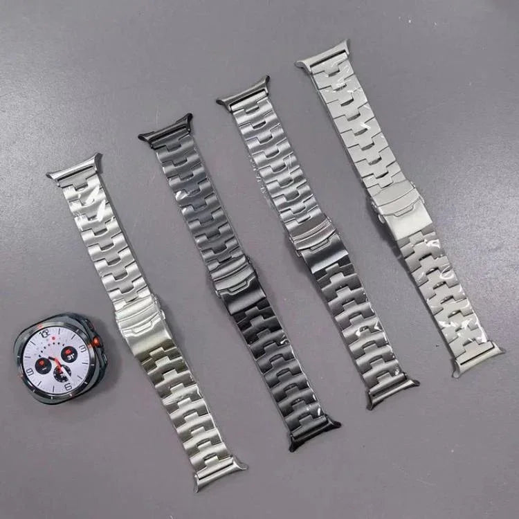 Sicherheitsverschluss-Uhrenarmband aus Titanlegierung, für Samsung Galaxy Watch8 / Watch8 Classic