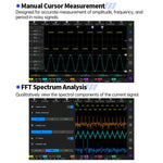 FNIRSI DPOS350P 4 in 1 7 Zoll IPS HD Touchscreen 350M Tablet-Oszilloskop, DPOS350P(US-Stecker), DPOS350P(EU-Stecker)