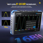 FNIRSI DPOS350P 4 in 1 7 Zoll IPS HD Touchscreen 350M Tablet-Oszilloskop, DPOS350P(US-Stecker), DPOS350P(EU-Stecker)