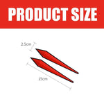 4pcs / Set Car Door Anti-collision PVC Strip, Size: 15x2.5cm, Size: 15x2.5cm