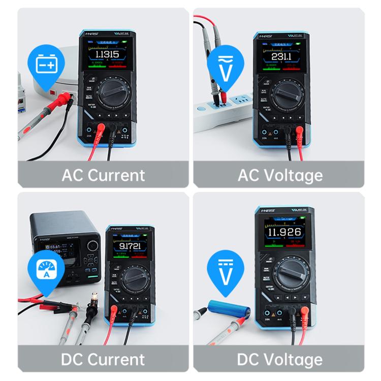 FNIRSI DST210 3 in 1 Digitalmultimeter Oszilloskop, DST210