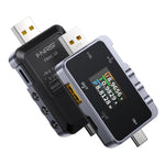 Fnirsi FNAC-28 Multifunktionaler Typ-C & USB Professioneller Ripple-Monitoring-Tester, FNAC-28