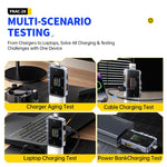 Fnirsi FNAC-28 Multifunktionaler Typ-C & USB Professioneller Ripple-Monitoring-Tester, FNAC-28