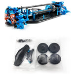 PMM Racing TT02 1:10 Kohlefaser Chassis Aluminiumlegierung RC Auto Rahmen