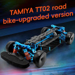 PMM Racing TT02 1:10 Kohlefaser Chassis Aluminiumlegierung RC Auto Rahmen