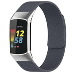 xDfind Litchi Texture Magnetic Silicone Watch Band, For Fitbit Charge 5 / Charge 6, For Fitbit Versa 4/Versa3/Sense2/Sense, For Fitbit Luxe / Special Edition, For Fitbit Inspire 2 / Ace 3, For Fitbit Charge 4 / Charge 3