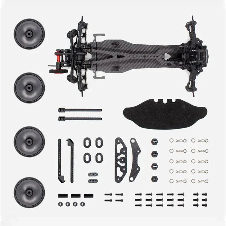 PMM Racing D5S 1:10 AWD Heckantrieb Drift-Ferngesteuertes Auto-Chassis