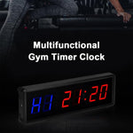 KYX--0015 1,5 Zoll 6-stelliger Zyklusintervall-Fitness-Übungs-Multifunktionstimer, AU-Stecker, US-Stecker, EU-Stecker, UK-Stecker