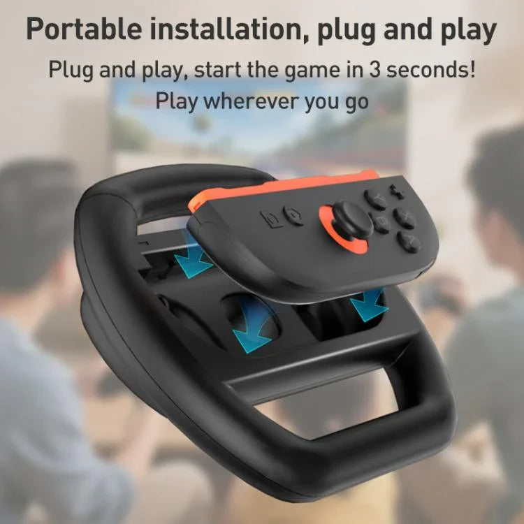 Für Nintendo Switch 2 Joy-Con 1 Paar iPlay HBS-2813 Controller Racing Einfaches Lenkrad