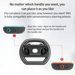 Für Nintendo Switch 2 Joy-Con 1 Paar iPlay HBS-2813 Controller Racing Einfaches Lenkrad