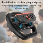 Für Nintendo Switch 2 Joy-Con 4 Stück iPlay HBS-2813-C Einfaches Rennlenkrad