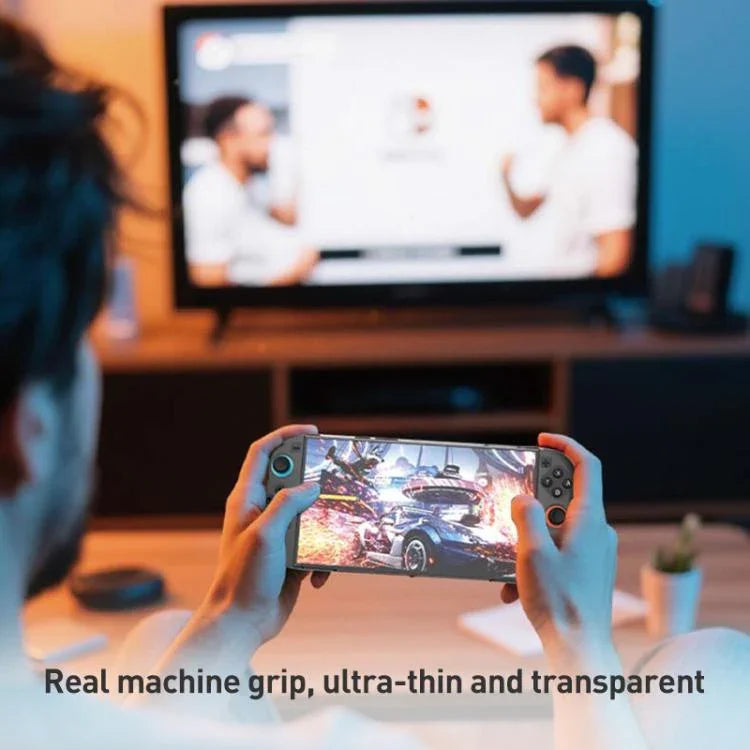Für Nintendo Switch 2 iPlay HBS-2817 6-in-1 Controller transparente Schutzhülle