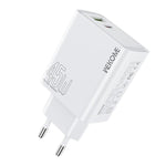 WK WP-U64 45W Kinkong Flash Charge USB+Type-C Port Schnellladegerät, EU-Stecker, UK-Stecker, US-Stecker