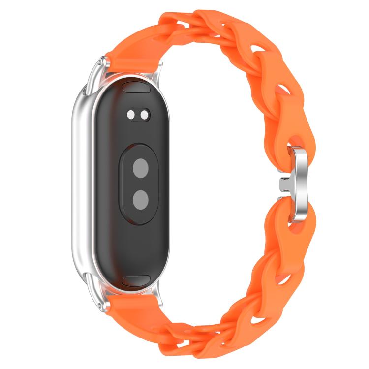 xDfind Hollow Bracelet Silicone Watch Band, For Xiaomi Smart Band 10 / 9 / 8