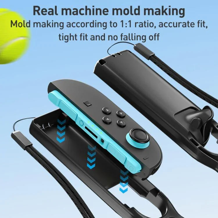 Für Nintendo Switch 2 Joy-Con 1 Paar iPlay HBS-2839 Links und Rechts Griff Tennisschläger