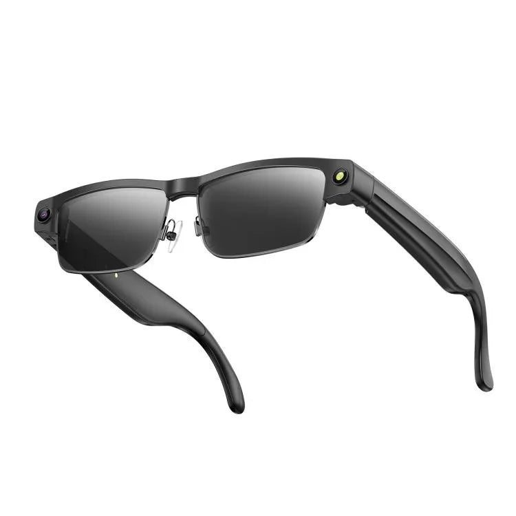 L802 Smart Glasses mit 8-MP-HD-Kamera, Videoaufzeichnung, WLAN-Übertragung, KI-Sprachassistent und smartem Wearable-Headset