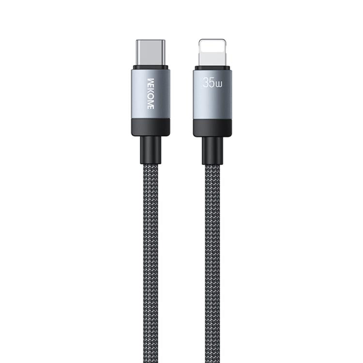 WK WDC-99 Kingkong Ruike Serie 35W USB-C / Typ-C auf 8-Pin geflochtenes Lade-Datenkabel, Länge: 1m, Typ-C auf 8-Pin