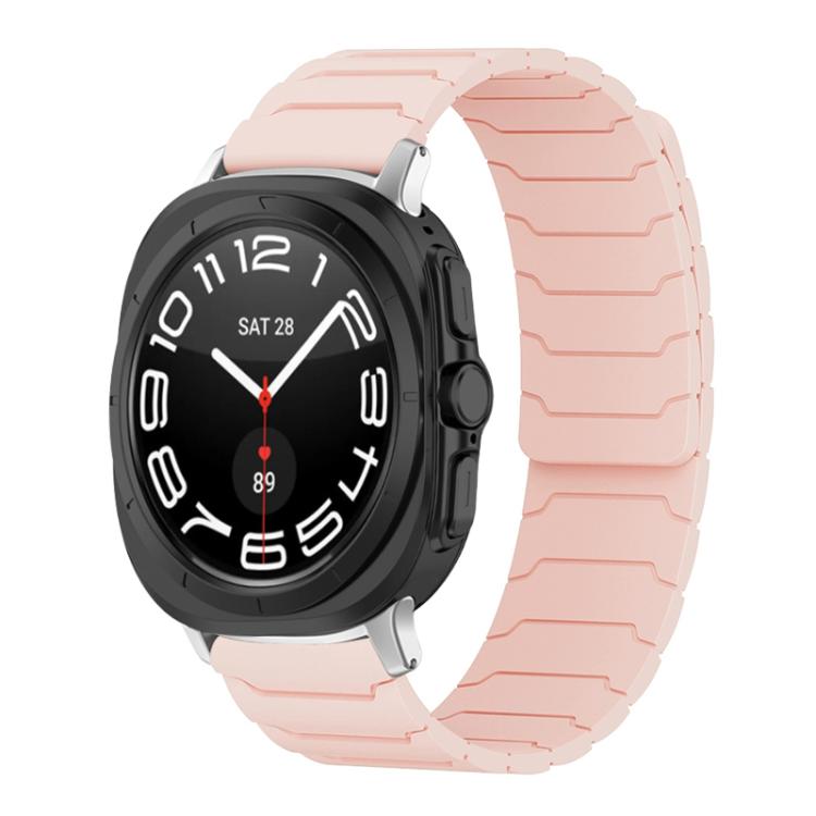 xDfind Magnetisches Silikon-Uhrenarmband, für Samsung Galaxy Watch Ultra / Ultra 2025, Samsung Galaxy Watch 8 / 8 Classic, Samsung Galaxy Watch 7 / 6 / 5 / FE