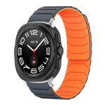 xDfind Magnetisches Silikon-Uhrenarmband, für Samsung Galaxy Watch Ultra / Ultra 2025, Samsung Galaxy Watch 8 / 8 Classic, Samsung Galaxy Watch 7 / 6 / 5 / FE