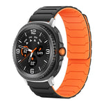 xDfind Magnetisches Silikon-Uhrenarmband, für Samsung Galaxy Watch Ultra / Ultra 2025, Samsung Galaxy Watch 8 / 8 Classic, Samsung Galaxy Watch 7 / 6 / 5 / FE