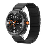 xDfind Magnetisches Silikon-Uhrenarmband, für Samsung Galaxy Watch Ultra / Ultra 2025, Samsung Galaxy Watch 8 / 8 Classic, Samsung Galaxy Watch 7 / 6 / 5 / FE
