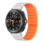 xDfind Magnetisches Silikon-Uhrenarmband, für Samsung Galaxy Watch Ultra / Ultra 2025, Samsung Galaxy Watch 8 / 8 Classic, Samsung Galaxy Watch 7 / 6 / 5 / FE