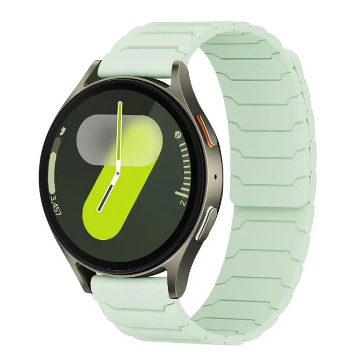 xDfind Magnetisches Silikon-Uhrenarmband, für Samsung Galaxy Watch Ultra / Ultra 2025, Samsung Galaxy Watch 8 / 8 Classic, Samsung Galaxy Watch 7 / 6 / 5 / FE